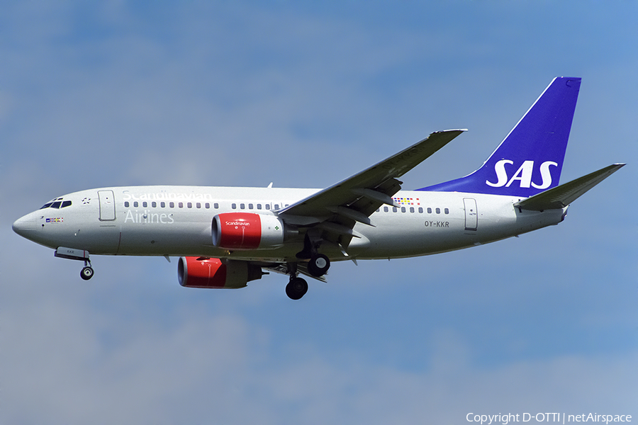 SAS - Scandinavian Airlines Boeing 737-783 (OY-KKR) | Photo 474335