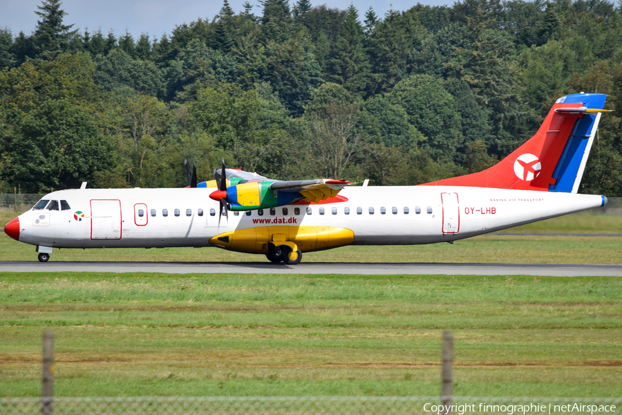 Danish Air Transport (DAT) ATR 72-202 (OY-LHB) | Photo 422070