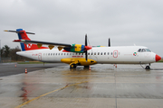 Danish Air Transport (DAT) ATR 72-202 (OY-LHB) at  Bornholm, Denmark