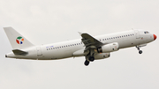 Danish Air Transport (DAT) Airbus A320-231 (OY-LHD) at  Aalborg, Denmark