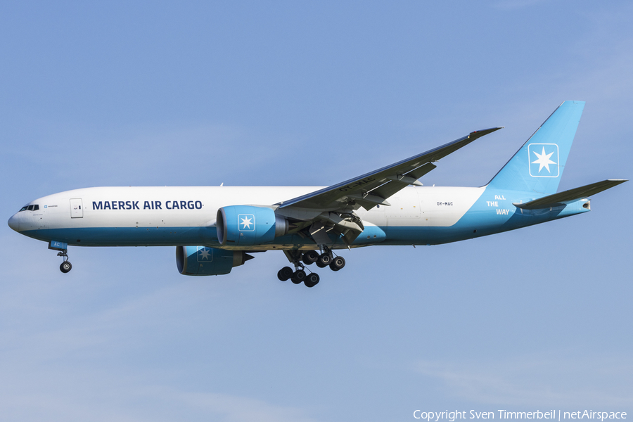 Maersk Air Cargo Boeing 777-F (OY-MAC) | Photo 678929