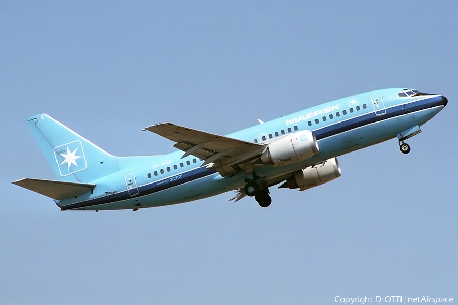 Maersk Air Boeing 737-5L9 (OY-MAE) | Photo 150800