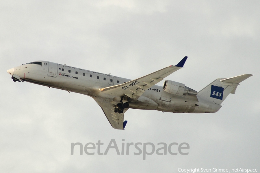 SAS - Scandinavian Airlines Bombardier CRJ-200LR (OY-MBT) | Photo 16739