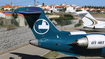 Global Reach Aviation Bombardier CRJ-900LR (OY-MIT) at  Cascais Municipal - Tires, Portugal