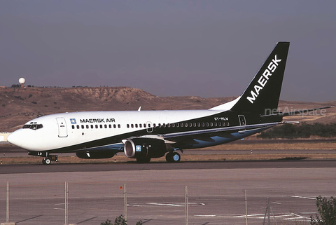 Maersk Air Boeing 737-73S (OY-MLW) at  Madrid - Barajas, Spain