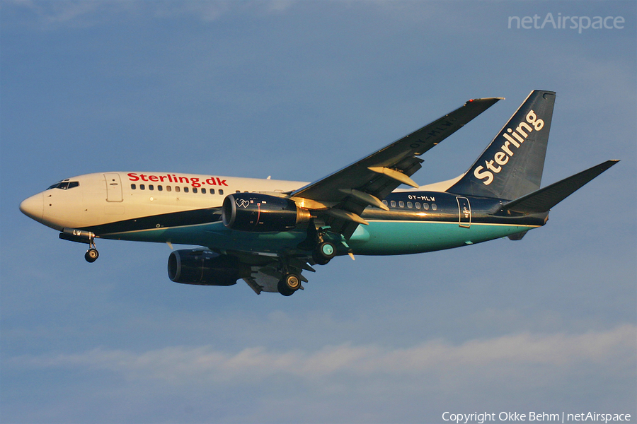 Sterling European Boeing 737-73S (OY-MLW) | Photo 40445