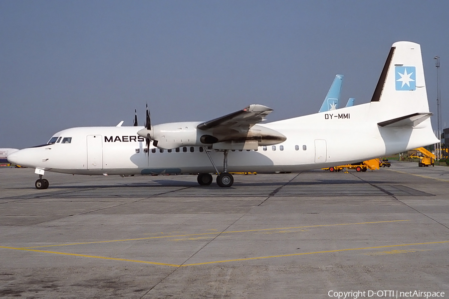 Maersk Air Fokker 50 (OY-MMI) | Photo 155057