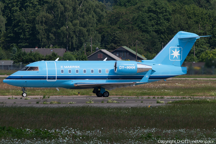 Maersk Air Bombardier CL-600-2B16 Challenger 604 (OY-MMM) | Photo 201337