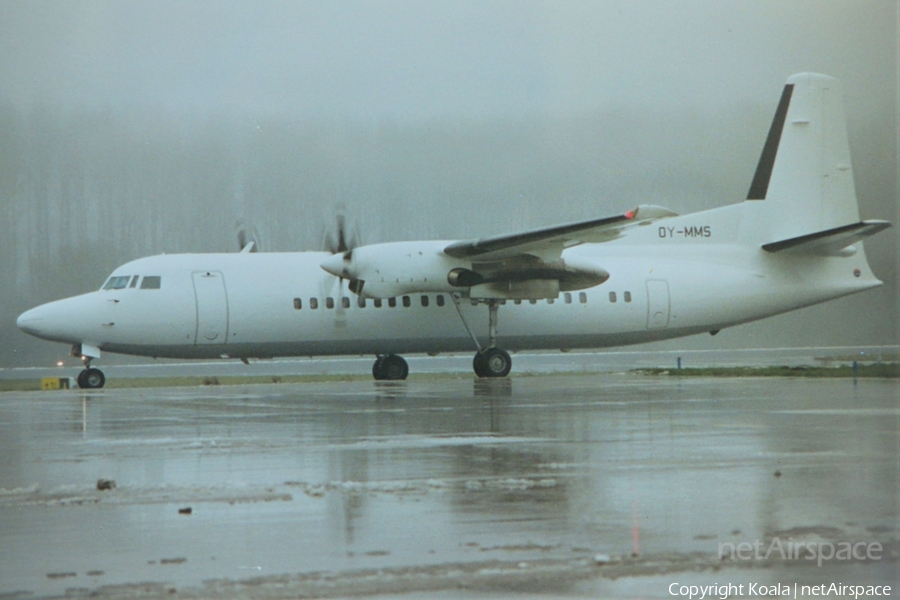 NewAir Fokker 50 (OY-MMS) | Photo 563705