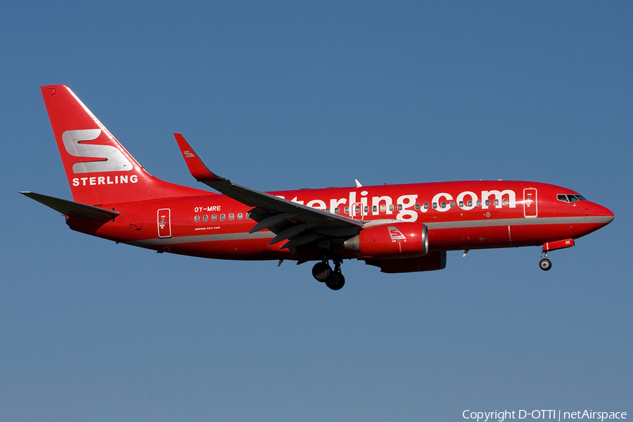 Sterling European Boeing 737-7L9 (OY-MRE) | Photo 267071