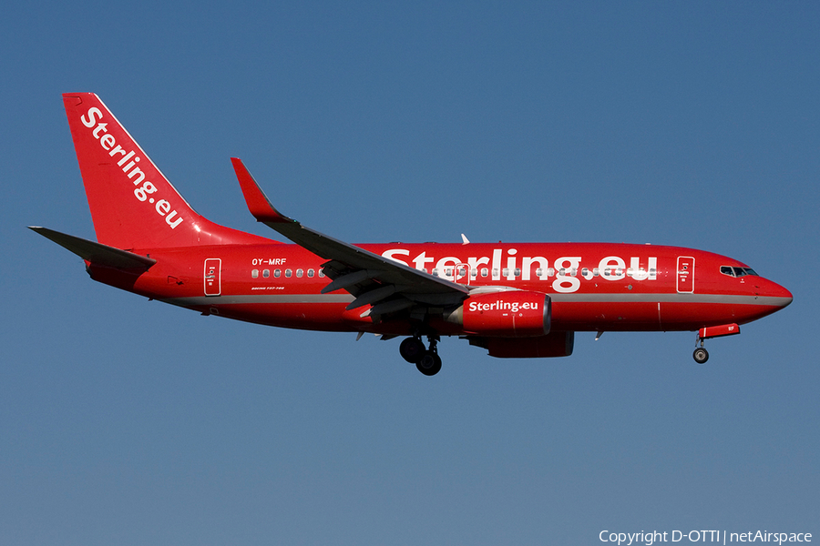 Sterling European Boeing 737-7L9 (OY-MRF) | Photo 267080