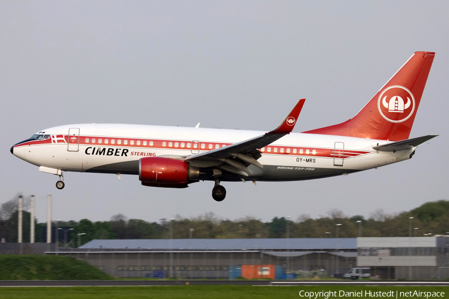 Cimber Sterling Boeing 737-76N (OY-MRS) | Photo 544168