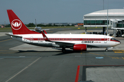 Cimber Sterling Boeing 737-73S (OY-MRU) at  Prague - Vaclav Havel (Ruzyne), Czech Republic