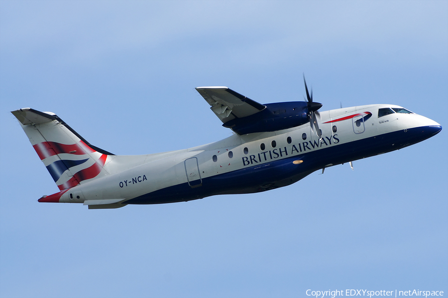 British Airways (Sun Air of Scandinavia) Dornier 328-110 (OY-NCA) | Photo 279857