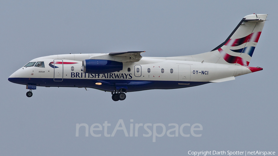 British Airways (Sun Air of Scandinavia) Dornier 328-300JET (OY-NCI) | Photo 362040