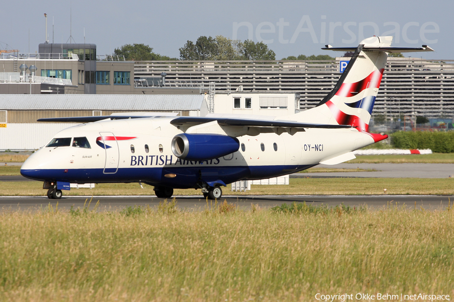 British Airways (Sun Air of Scandinavia) Dornier 328-300JET (OY-NCI) | Photo 353624