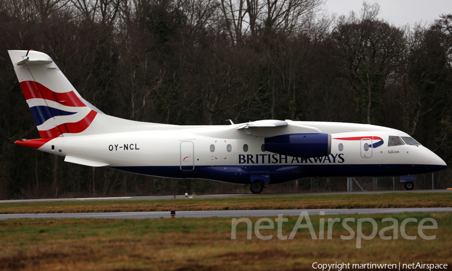 British Airways (Sun Air of Scandinavia) Dornier 328-310JET (OY-NCL) | Photo 367463