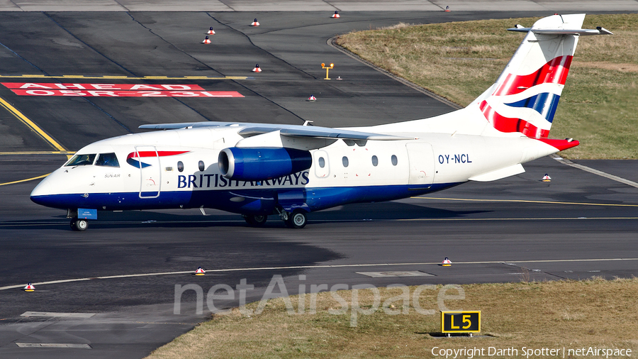 British Airways (Sun Air of Scandinavia) Dornier 328-310JET (OY-NCL) | Photo 260447