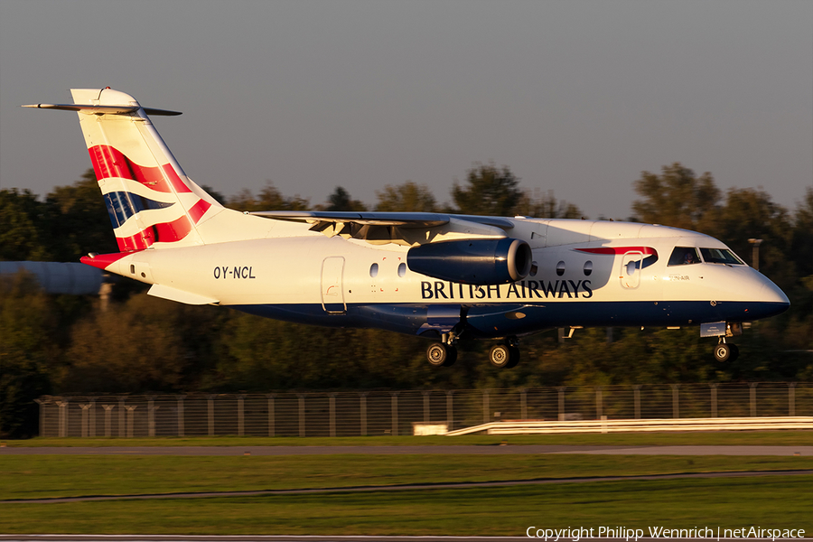 British Airways (Sun Air of Scandinavia) Dornier 328-310JET (OY-NCL) | Photo 352872