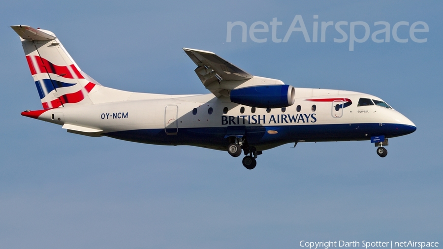 British Airways (Sun Air of Scandinavia) Dornier 328-310JET (OY-NCM) | Photo 168338