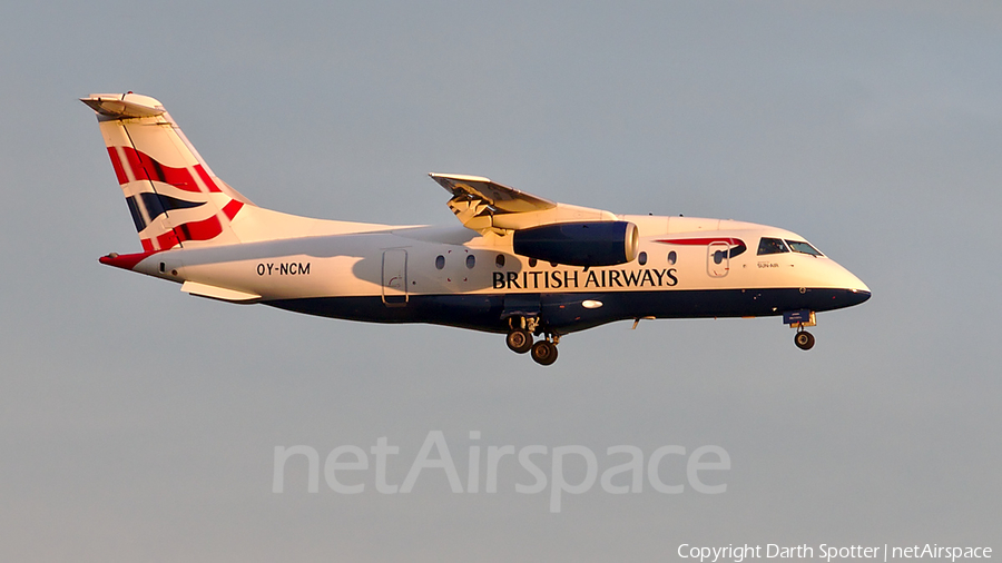 British Airways (Sun Air of Scandinavia) Dornier 328-310JET (OY-NCM) | Photo 356626