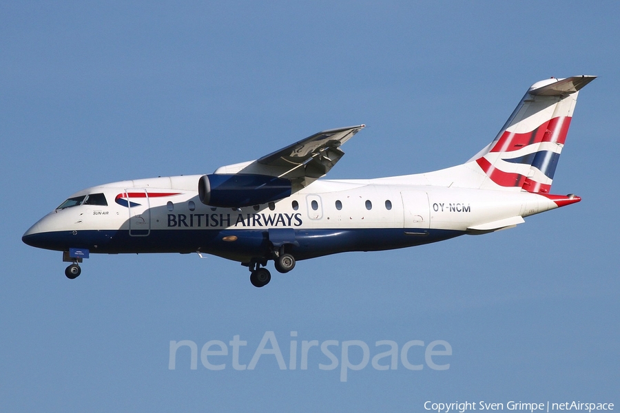 British Airways (Sun Air of Scandinavia) Dornier 328-310JET (OY-NCM) | Photo 333480