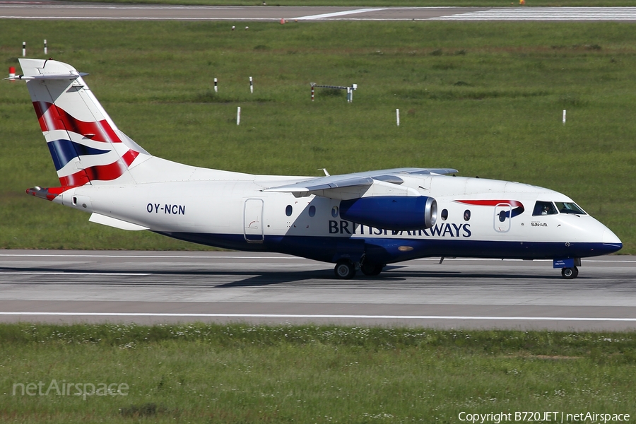 British Airways (Sun Air of Scandinavia) Dornier 328-310JET (OY-NCN) | Photo 164872