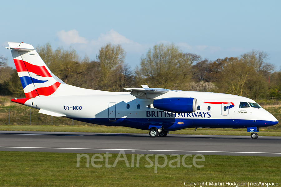 Sun Air of Scandinavia Dornier 328-310JET (OY-NCO) | Photo 106630