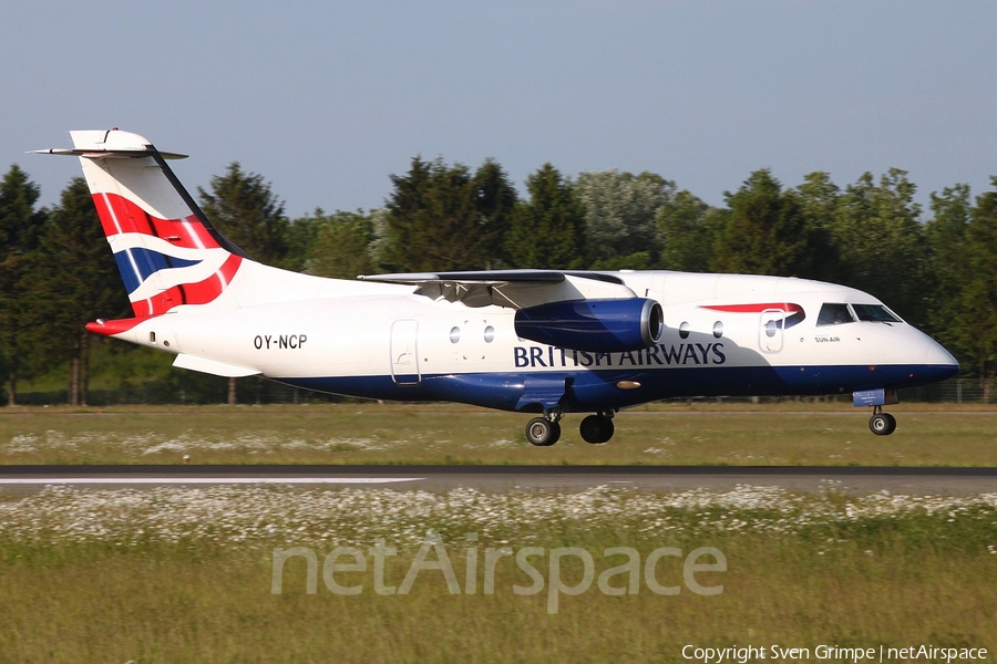 British Airways (Sun Air of Scandinavia) Dornier 328-300JET (OY-NCP) | Photo 330216
