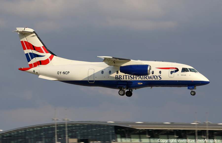 British Airways (Sun Air of Scandinavia) Dornier 328-300JET (OY-NCP) | Photo 393266