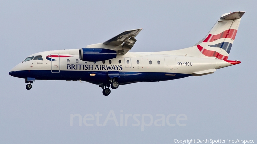 British Airways (Sun Air of Scandinavia) Dornier 328-300JET (OY-NCU) | Photo 282637