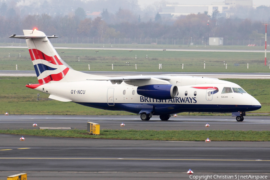 British Airways (Sun Air of Scandinavia) Dornier 328-300JET (OY-NCU) | Photo 362653