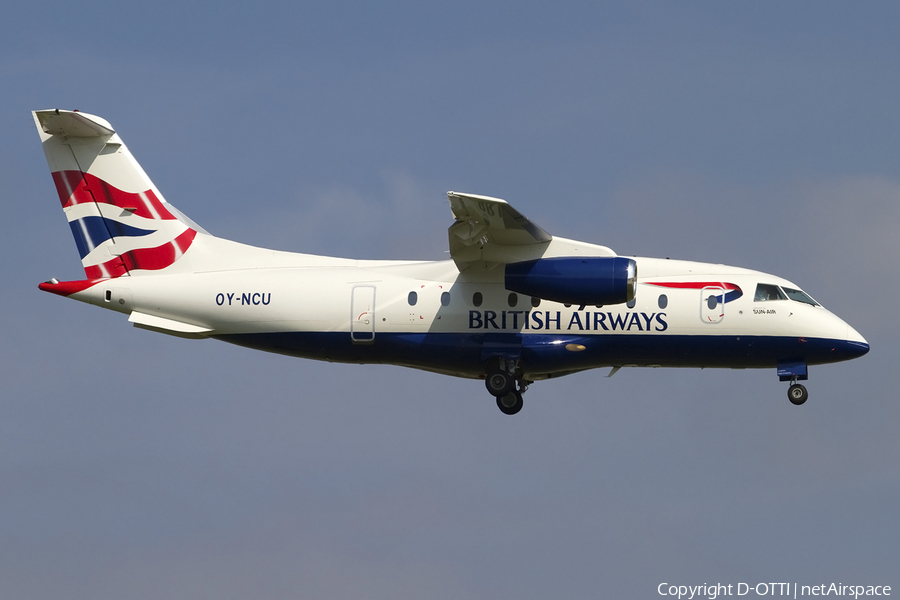 British Airways (Sun Air of Scandinavia) Dornier 328-300JET (OY-NCU) | Photo 410488
