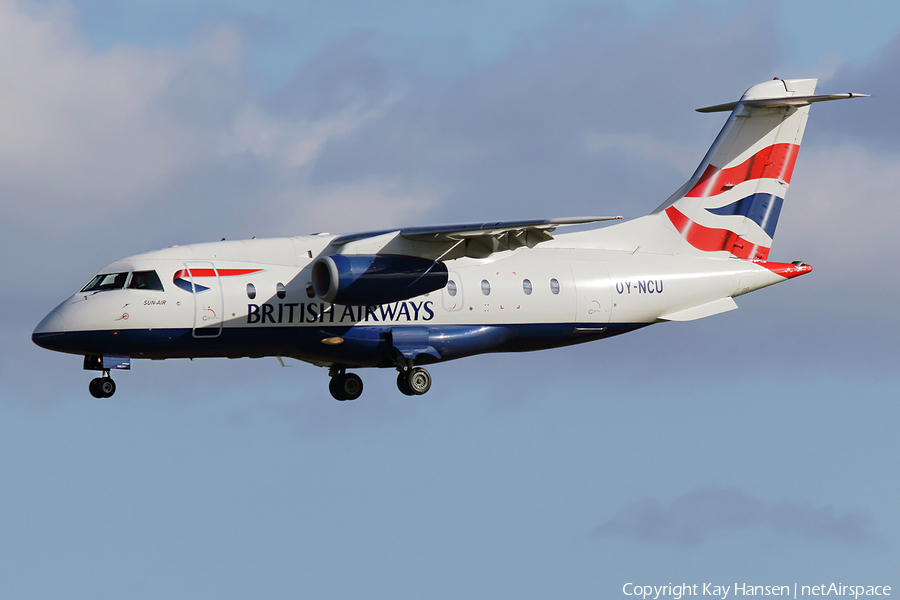 British Airways (Sun Air of Scandinavia) Dornier 328-300JET (OY-NCU) | Photo 324200