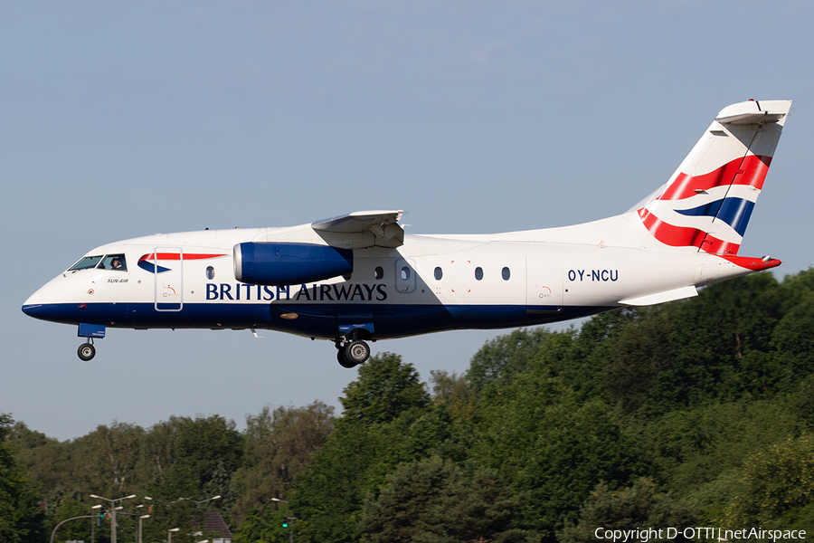 British Airways (Sun Air of Scandinavia) Dornier 328-300JET (OY-NCU) | Photo 328483