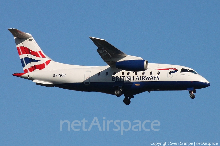 British Airways (Sun Air of Scandinavia) Dornier 328-300JET (OY-NCU) | Photo 333771