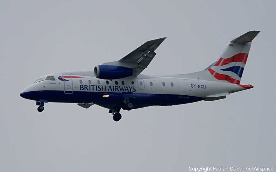British Airways (Sun Air of Scandinavia) Dornier 328-300JET (OY-NCU) | Photo 335664