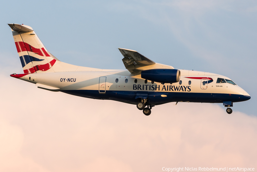 British Airways (Sun Air of Scandinavia) Dornier 328-300JET (OY-NCU) | Photo 345134