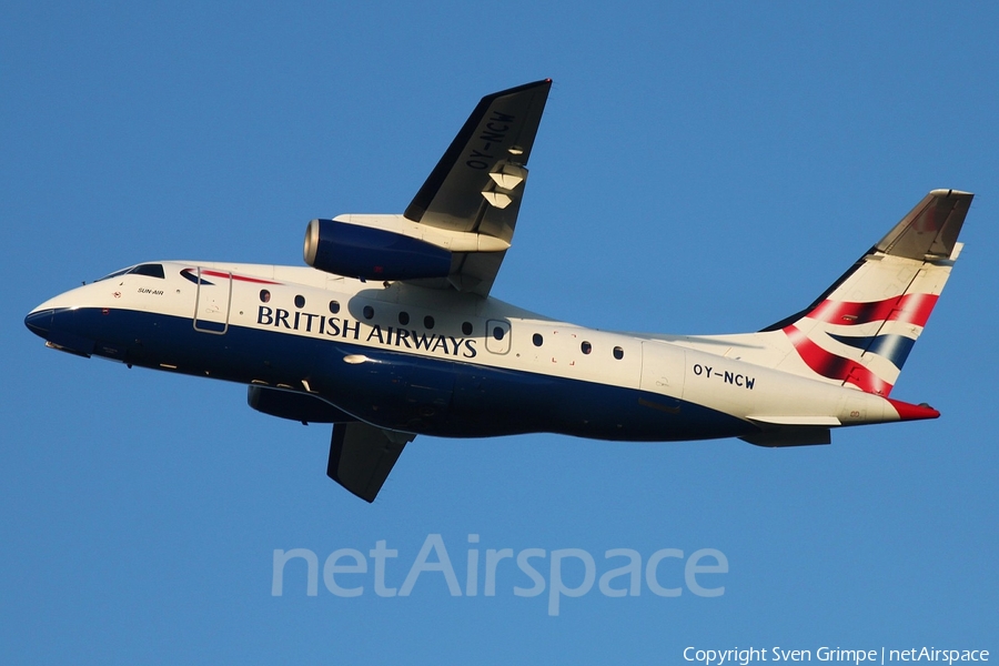 British Airways (Sun Air of Scandinavia) Dornier 328-300JET (OY-NCW) | Photo 314286