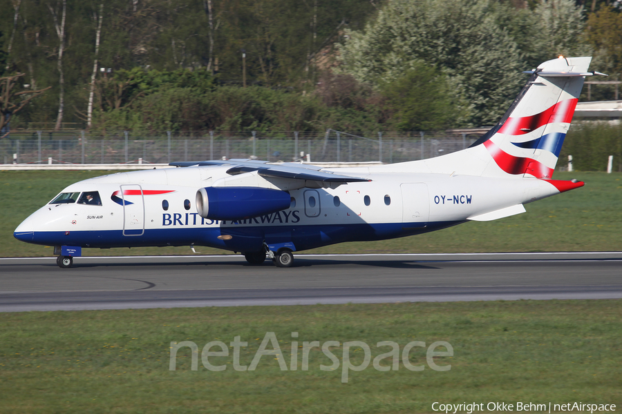 British Airways (Sun Air of Scandinavia) Dornier 328-300JET (OY-NCW) | Photo 315205
