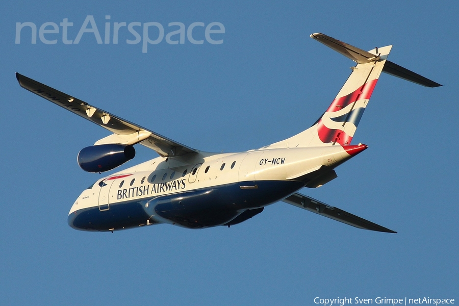 British Airways (Sun Air of Scandinavia) Dornier 328-300JET (OY-NCW) | Photo 315400