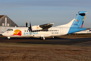 SATENA ATR 42-500 (OY-PCB) at  Billund, Denmark