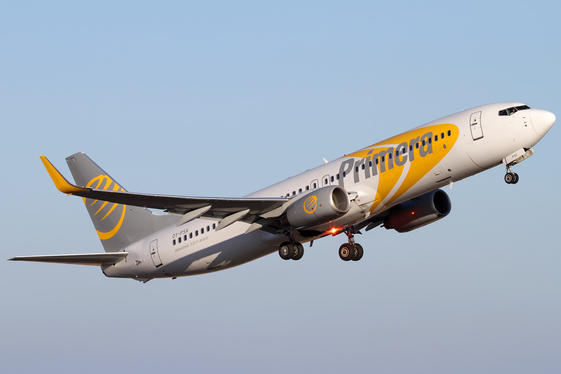 Primera Air Scandinavia Boeing 737-8Q8 (OY-PSA) at  Lanzarote - Arrecife, Spain