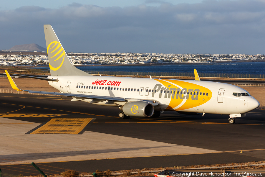 Primera Air Scandinavia Boeing 737-8Q8 (OY-PSA) | Photo 180673