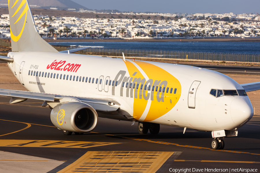 Primera Air Scandinavia Boeing 737-8Q8 (OY-PSA) | Photo 180674