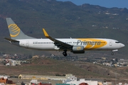 Primera Air Scandinavia Boeing 737-8Q8 (OY-PSB) at  Gran Canaria, Spain