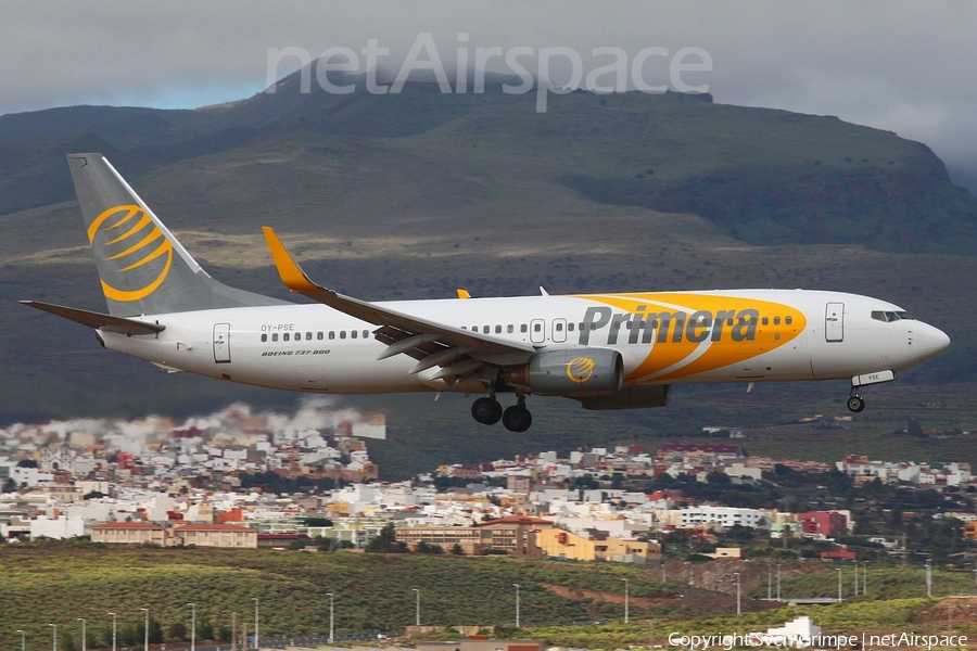 Primera Air Scandinavia Boeing 737-809 (OY-PSE) | Photo 145294