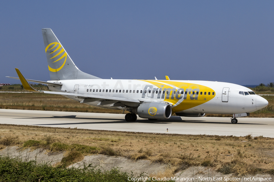 Primera Air Scandinavia Boeing 737-7Q8 (OY-PSF) | Photo 97390