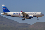 Atlantic Airways Airbus A319-115 (OY-RCG) at  Gran Canaria, Spain