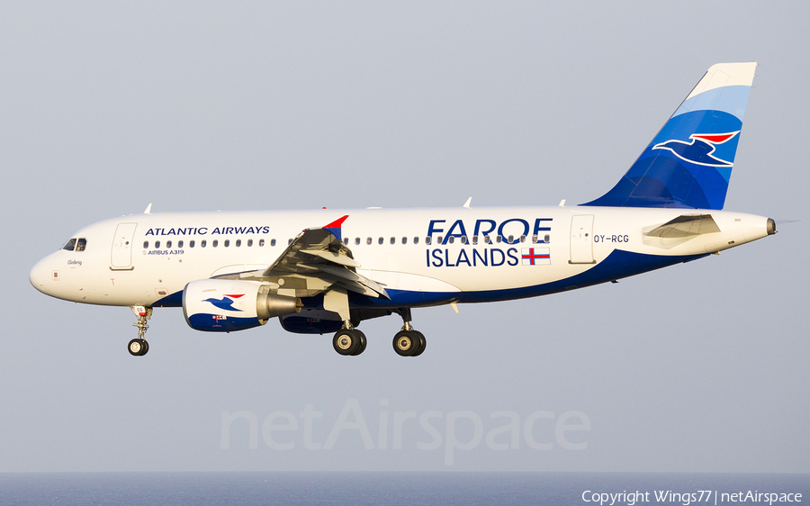 Atlantic Airways Airbus A319-115 (OY-RCG) | Photo 306496